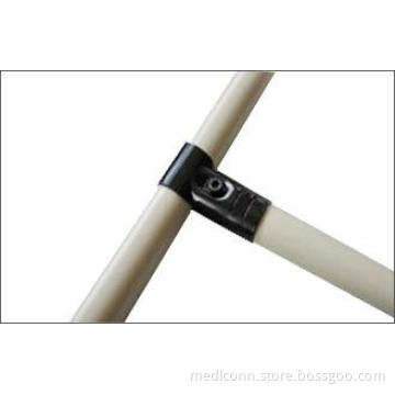 Flexible Black T Type Metal Pipe Connectors SPCC Steel Pipe